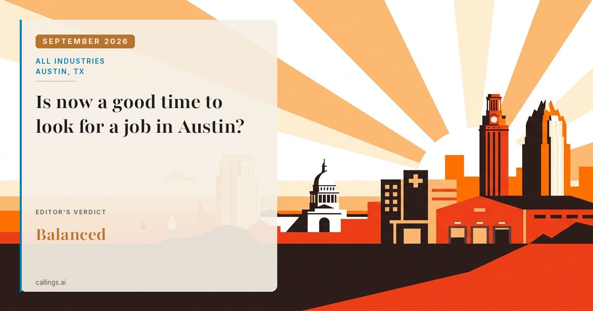 All industries job market report cover, Austin-Round Rock-San Marcos, TX, 2026-09