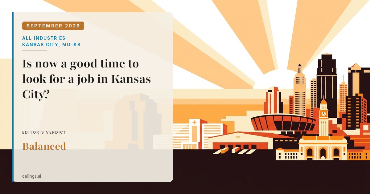 All industries job market report cover, Kansas City, MO-KS, 2026-09
