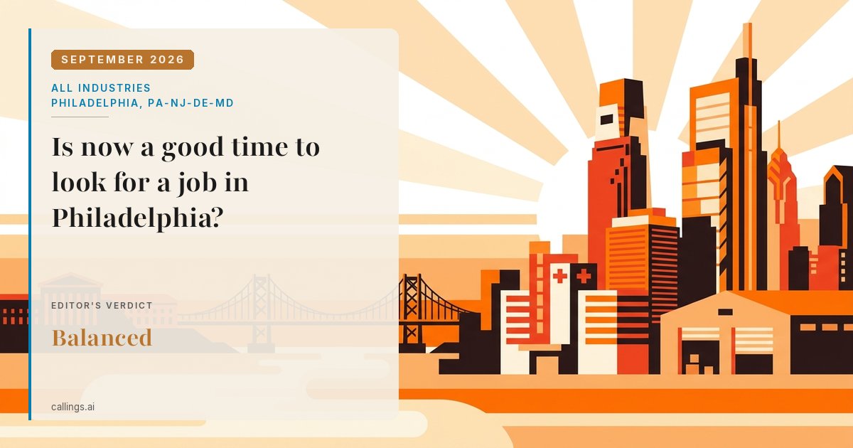 All industries job market report cover, Philadelphia-Camden-Wilmington, PA-NJ-DE-MD, 2026-09