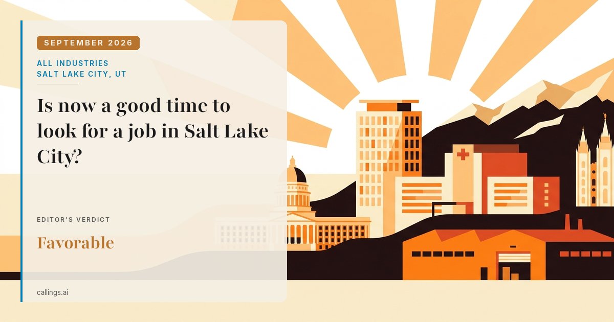 All industries job market report cover, Salt Lake City-Murray, UT, 2026-09