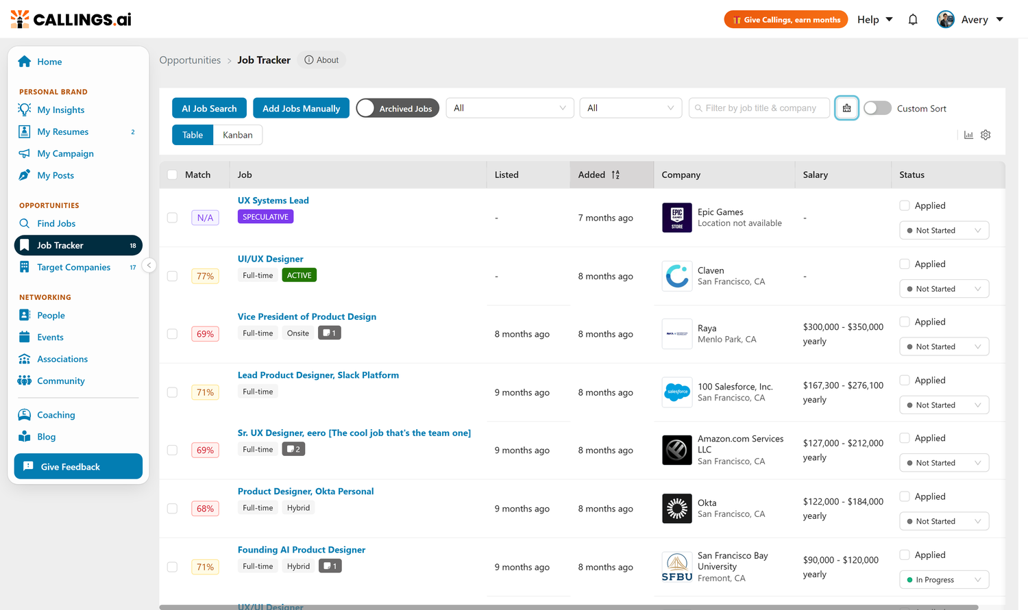 Job Tracker Overview