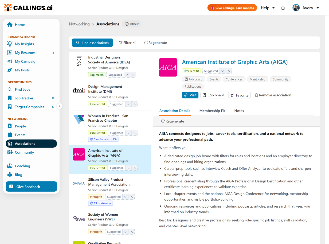 Professional Associations